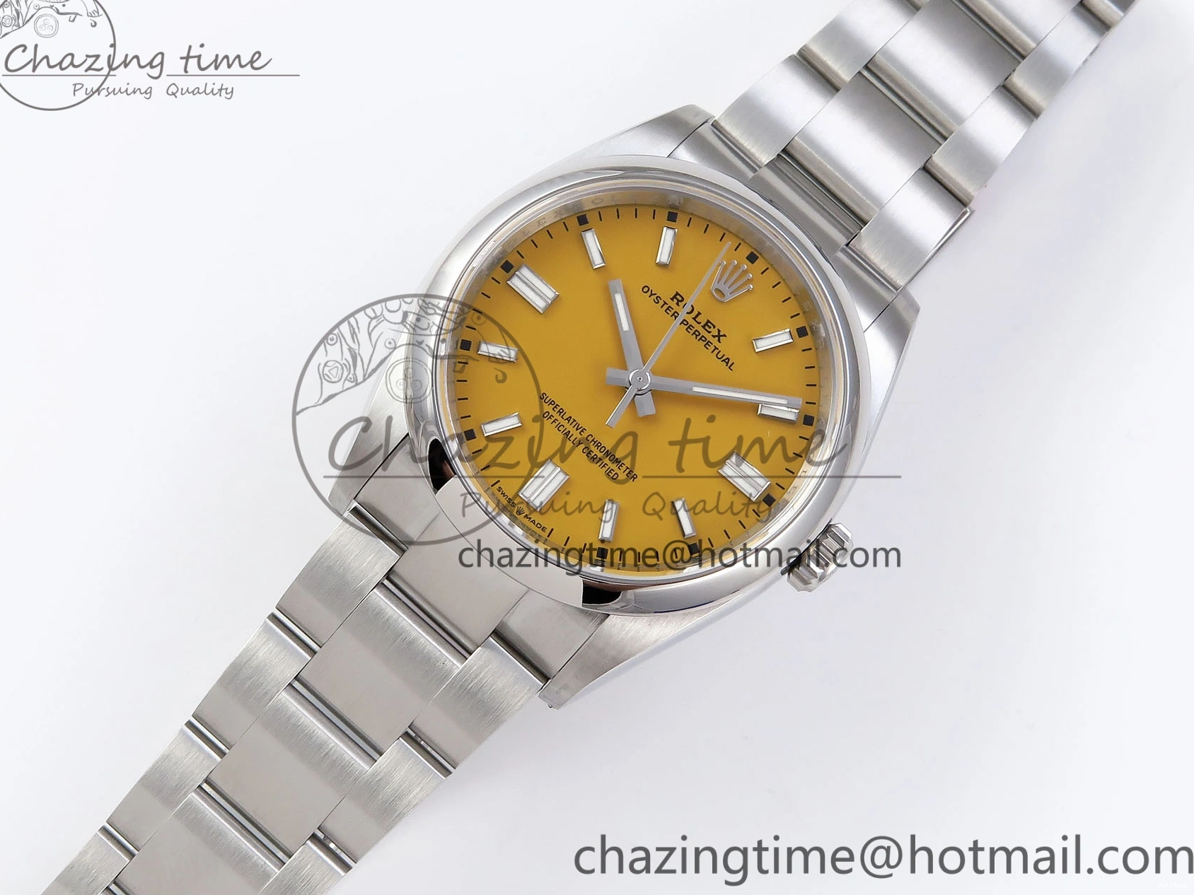 MiroTime 0211 Popular OYSTER PERPETUAL 126000 36MM VSF 1:1 BEST EDITION 904L STEEL YELLOW DIAL VS 1774